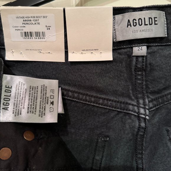 NWT - AGOLDE Vintage Boot Jean - Picture 11 of 14